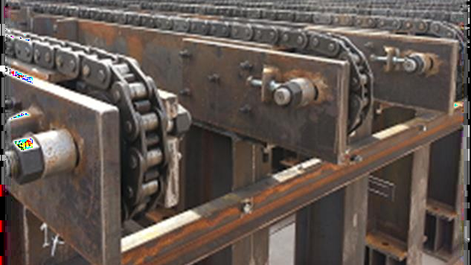Sistema mecánico industrial asociado a potencia y movimiento